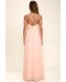 Depths Of My Love Peach Maxi Dress